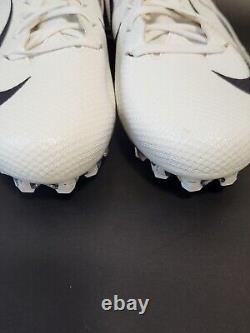 NIKE VAPOR Untouchable Pro 3 Football White Cleats Men's Size 13