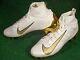 New Defect Nike Vapor Untouchable Pro 3 Td Football Cleats White Gold 13