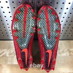 New Nike Mens Vapor Untouchable 2 Red Football 824470-608 Cleats Sz 11