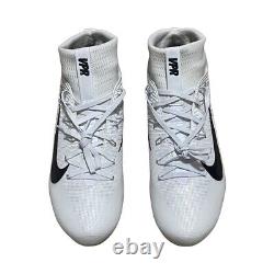 New Nike Vapor Untouchable 2 CF White/Black Football Cleats 924113-101 Size 11