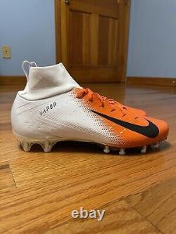 New Nike Vapor Untouchable Pro 3 Football Cleats Orange AO3021-118 Men's Size 12