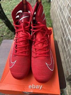 Nike Men's Vapor Untouchable 3 Elite Red Football Cleats AH7408-600 Sz 11