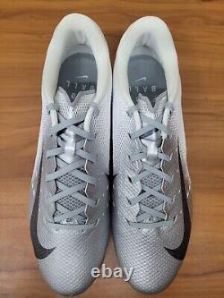 Nike Men's Vapor Untouchable Speed 3 TD Football Cleats 917166-101 Grey Sz 12