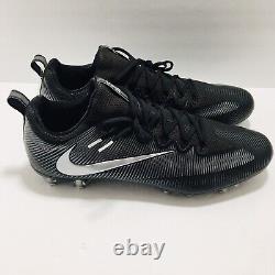 Nike Mens Vapor Untouchable Pro Football Cleats Size 16 Black Silver 833385-002