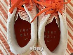 Nike Mens Vapor Untouchable Speed 3 Football Cleats Orange White 11.5 NWOT