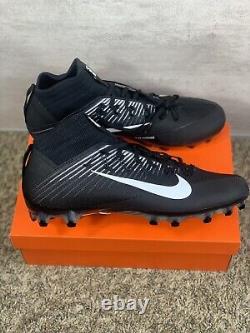 Nike Vapor Untouchable 2 Black Men's Sz 14 Football Cleats Black 924113-001