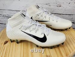 Nike Vapor Untouchable 2 CF White/Black Football Cleats 924113-101 Size 13