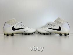 Nike Vapor Untouchable 2 CF White/Black Football Cleats Size 12.5 924113-101