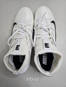 Nike Vapor Untouchable 2 Football Cleats with String Bag White 924113-101 Sz 12