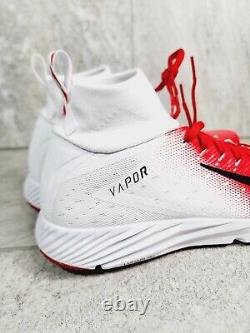 Nike Vapor Untouchable 2 Speed Turf Men Football Shoes Sz 12.5 White AO8744-107