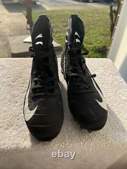Nike Vapor Untouchable 3 Elite Black Cleats (AO3006-010) Men's Size 9.5