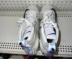 Nike Vapor Untouchable 3 Elite Mens Detachable Football Cleats Size 12 White