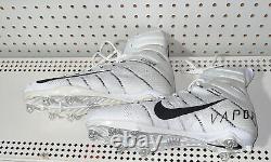 Nike Vapor Untouchable 3 Elite Mens Detachable Football Cleats Size 12 White