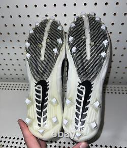 Nike Vapor Untouchable 3 Elite Mens Football Cleats Size 10 White Black