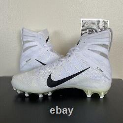 Nike Vapor Untouchable 3 Elite White Football Cleats AO3006-100 Men Size 10
