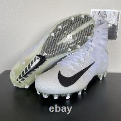 Nike Vapor Untouchable 3 Elite White Football Cleats AO3006-100 Men Size 10