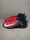 Nike Vapor Untouchable 3 Pro A03021-060 Black And Red Football Cleats Size 8 New
