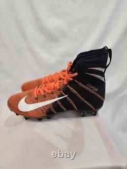 Nike Vapor Untouchable Elite 3 Football Cleats Size 12 Black Orange Ao3006-081