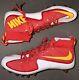 Nike Vapor Untouchable Flyknit Td Football Cleats Red / White/yellow Size 14