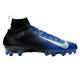 Nike Vapor Untouchable Pro 3 Blue Black Football Shoes Men's Size 13. Ao3021-009
