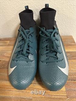 Nike Vapor Untouchable Pro 3 Cleats Eagles Green/Black AO3021-003 Men Size 12
