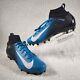 Nike Vapor Untouchable Pro 3 Cleats'panthers' Blue Black Men 12 Ao3021-007 Nwob