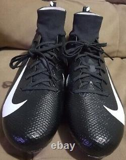 Nike Vapor Untouchable Pro 3 D Football Cleats Shoes Black AO3022-010 Mens 15