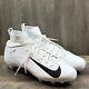 Nike Vapor Untouchable Pro 3 D Football Cleats Size 11 White Black Ao3022-100