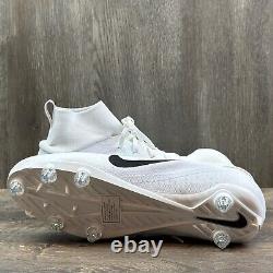 Nike Vapor Untouchable Pro 3 D Football Cleats Size 9.5 White Black Ao3022-100