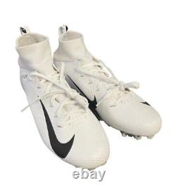Nike Vapor Untouchable Pro 3 Football Cleats AO3021-100 Mens Size 9 White