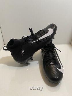 Nike Vapor Untouchable Pro 3 Football Cleats AQ8786 010 Black SZ 13 Wide