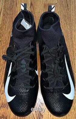 Nike Vapor Untouchable Pro 3 Football Cleats Black AQ8786-010 Men's 13 RARE New