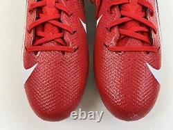 Nike Vapor Untouchable Pro 3 Football Cleats Black/Red Mens 12.5 AO3021-060