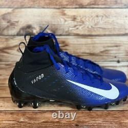 Nike Vapor Untouchable Pro 3 Football Cleats Blue AO3021-001 Men's Size 10.5 NEW
