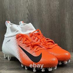 Nike Vapor Untouchable Pro 3 Football Cleats Men's Sz 10.5 Orange AO3021-118