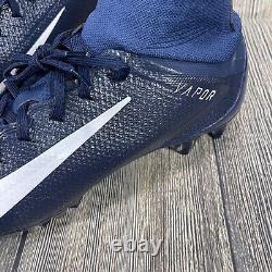 Nike Vapor Untouchable Pro 3 Football Cleats Navy Blue/White Mens 16 AO3021-403