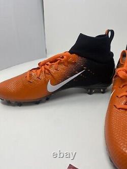 Nike Vapor Untouchable Pro 3 Football Cleats Orange AO3021-081 Men's Size 13.5