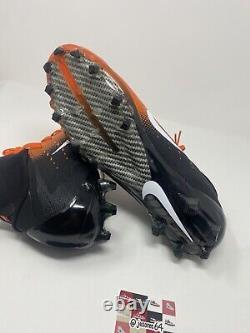 Nike Vapor Untouchable Pro 3 Football Cleats Orange AO3021-081 Men's Size 13.5