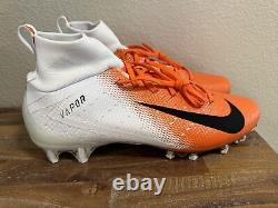 Nike Vapor Untouchable Pro 3 Football Cleats Orange AO3021-118 Men's Size 11 NEW