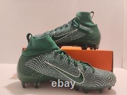 Nike Vapor Untouchable Pro 3 Football Cleats Size 10.5 Green White 917165-300
