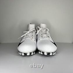 Nike Vapor Untouchable Pro 3 Football Cleats Size 11.5 (White/Black)