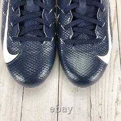 Nike Vapor Untouchable Pro 3 Football Cleats TD White Navy Blue Size Choose Size