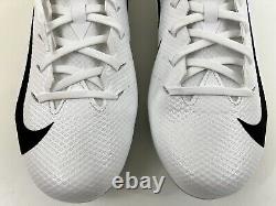 Nike Vapor Untouchable Pro 3 Football Cleats White Mens Size 12 WIDE AQ8786-101
