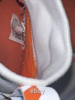Nike Vapor Untouchable Pro 3 Football Cleats White/Orange Mens Sz 11 AO3021-118