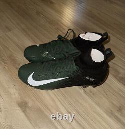 Nike Vapor Untouchable Pro 3 Green/Black Football Cleats Size 10