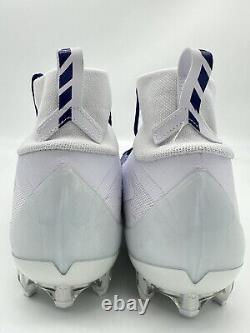 Nike Vapor Untouchable Pro 3 Men's Size 13 Football Cleats Blue White AO3021-148