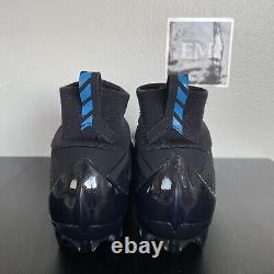 Nike Vapor Untouchable Pro 3 Men's Size 9 Football Cleats Blue Black AO3021-007