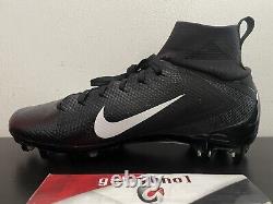 Nike Vapor Untouchable Pro 3 WD P Football Cleats AQ8786-010 Black Men Size 12.5