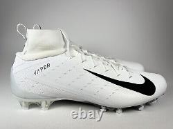 Nike Vapor Untouchable Pro 3 White Black AQ8786-101 Men's Football Cleats Sz 15
