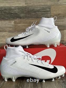 Nike Vapor Untouchable Pro 3 White Black AQ8786-101 Men's Size 13.5